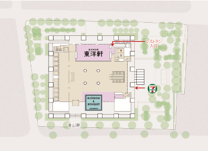 店舗配置図